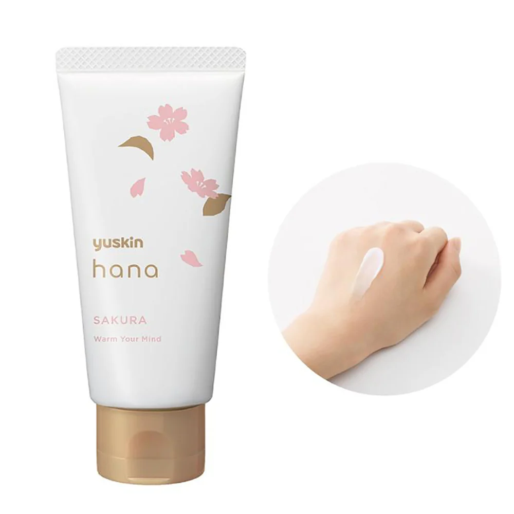 Yuskin High Moisturizing Hand Cream Sakura Scent - 50g - Image 3