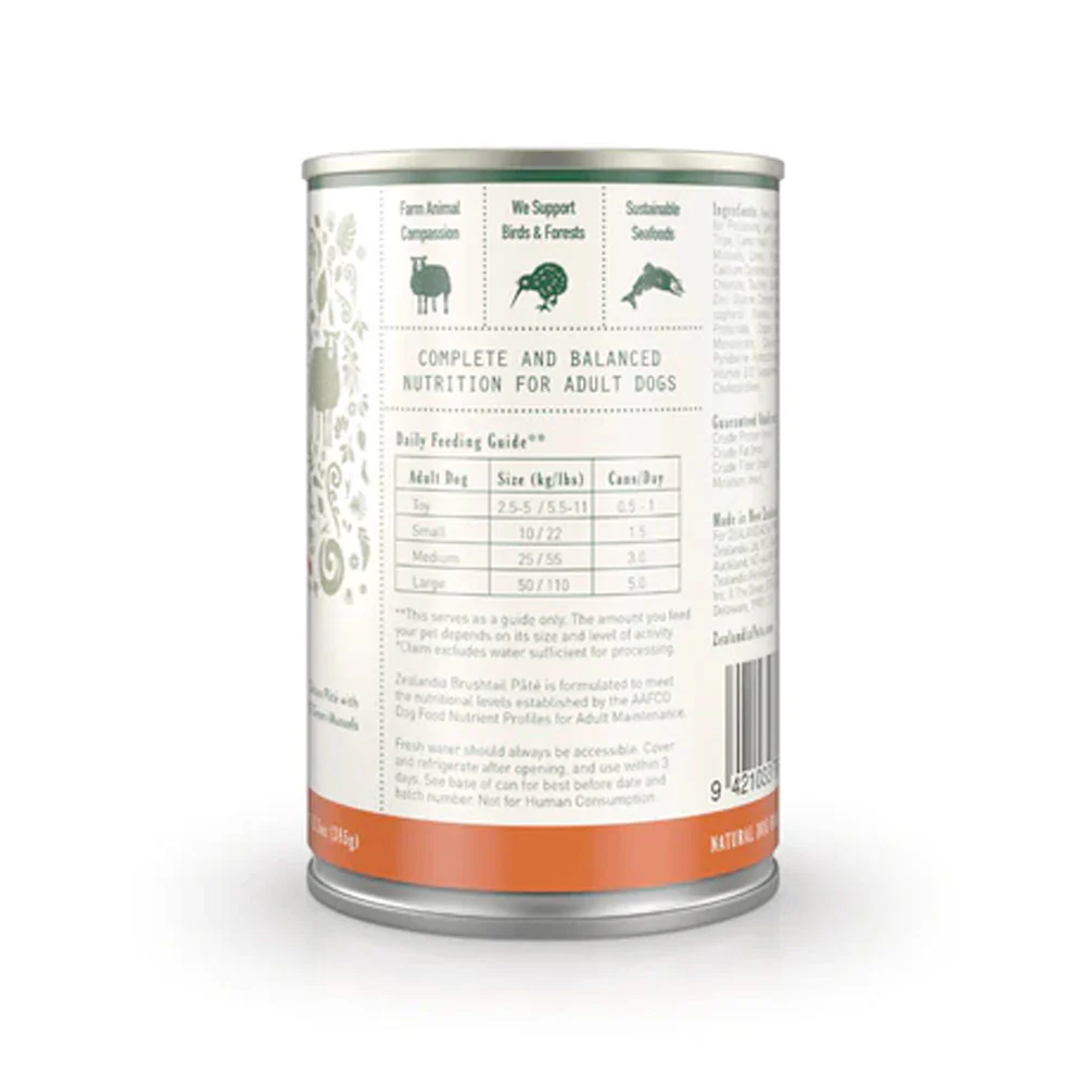 Zealandia Brushtail Pat隆搂| Dog Food - 385g - Image 2