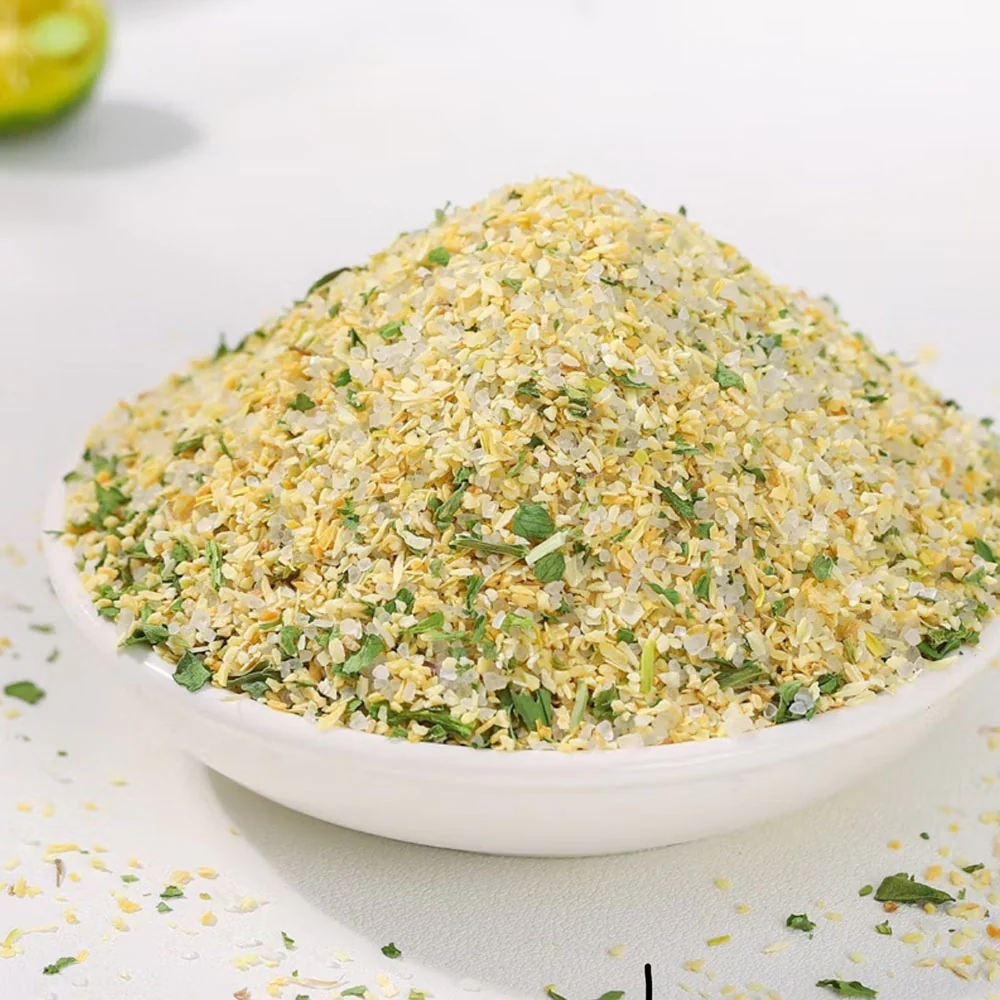 Zhaiwei Meichu Parsley Garlic Sea Salt Powder - 140g - Image 3