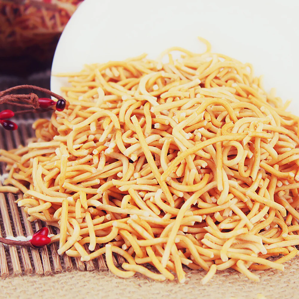 Zhang Junya Charcoal Grilled Chicken Flavor Snack Noodles - 100g - Image 2