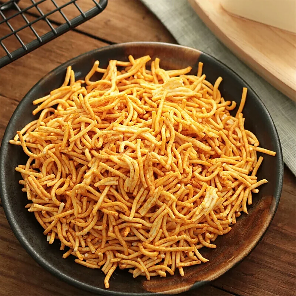 Zhang Junya Charcoal Grilled Chicken Flavor Snack Noodles - 100g - Image 4