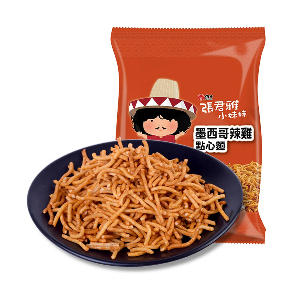 Zhang Junya Little Sister Skewered Balls Mexican Spicy Chicken Flavor - 80g