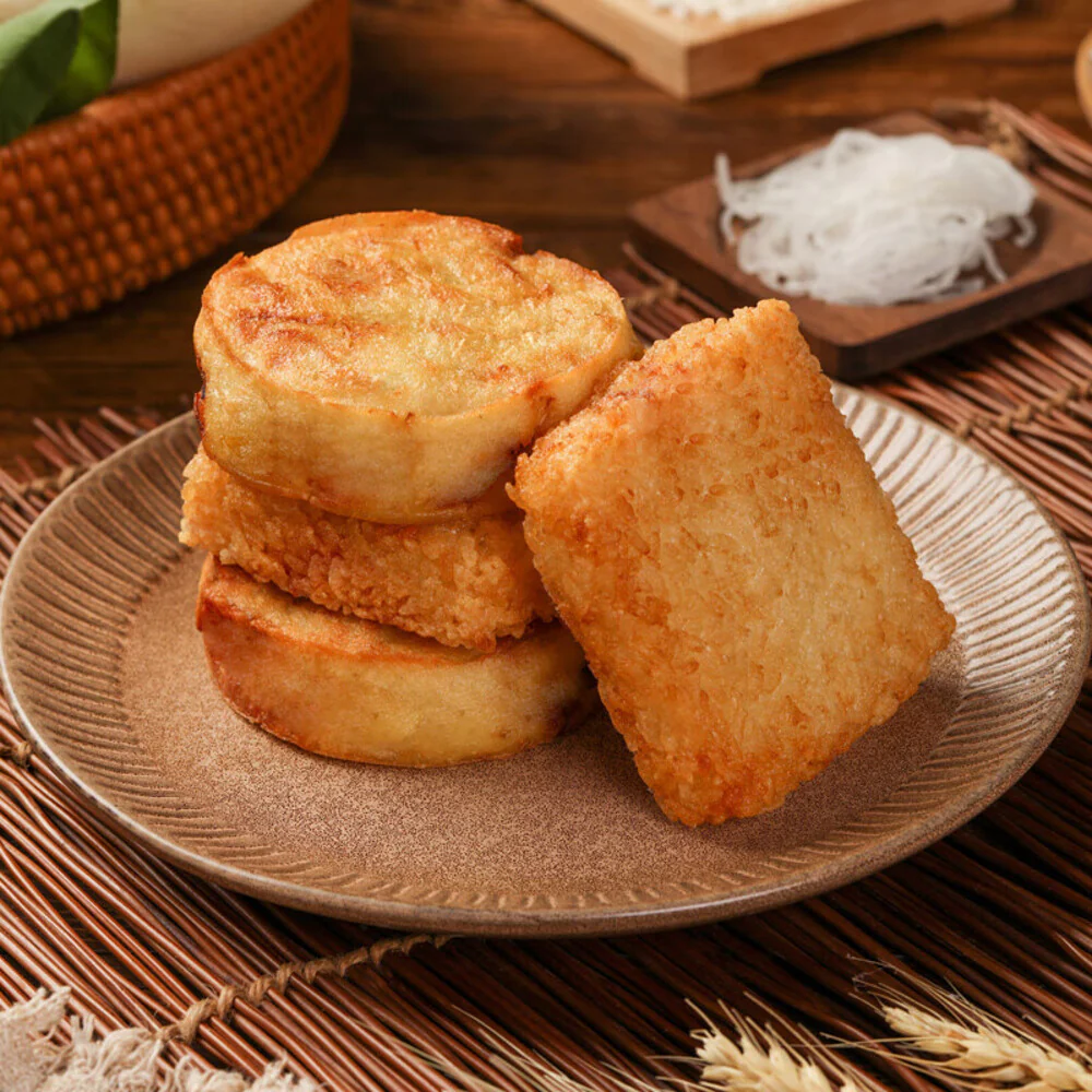 Zhang Li Sheng Old Shanghai Youdunzi & Cifangao (Frozen) 480g - Scallion Fritters & Fried Sticky Rice Cakes - Image 2