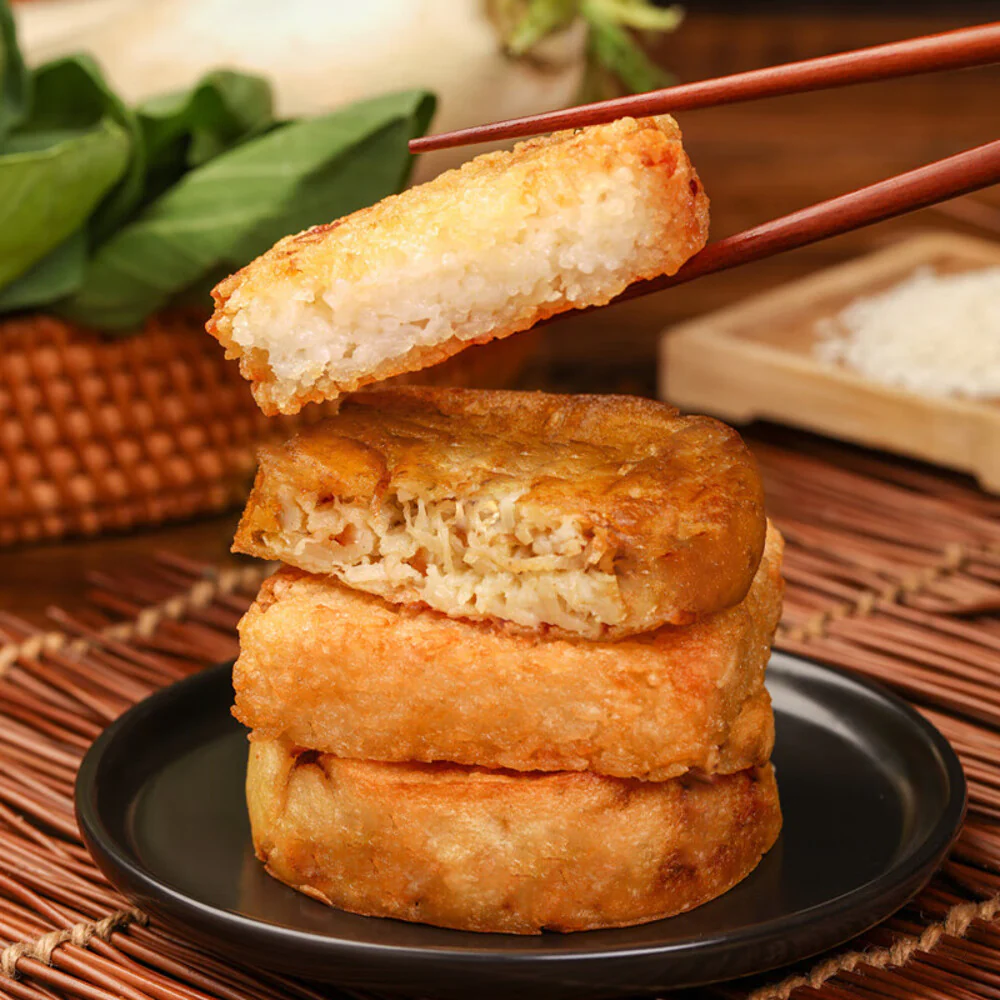 Zhang Li Sheng Old Shanghai Youdunzi & Cifangao (Frozen) 480g - Scallion Fritters & Fried Sticky Rice Cakes - Image 3