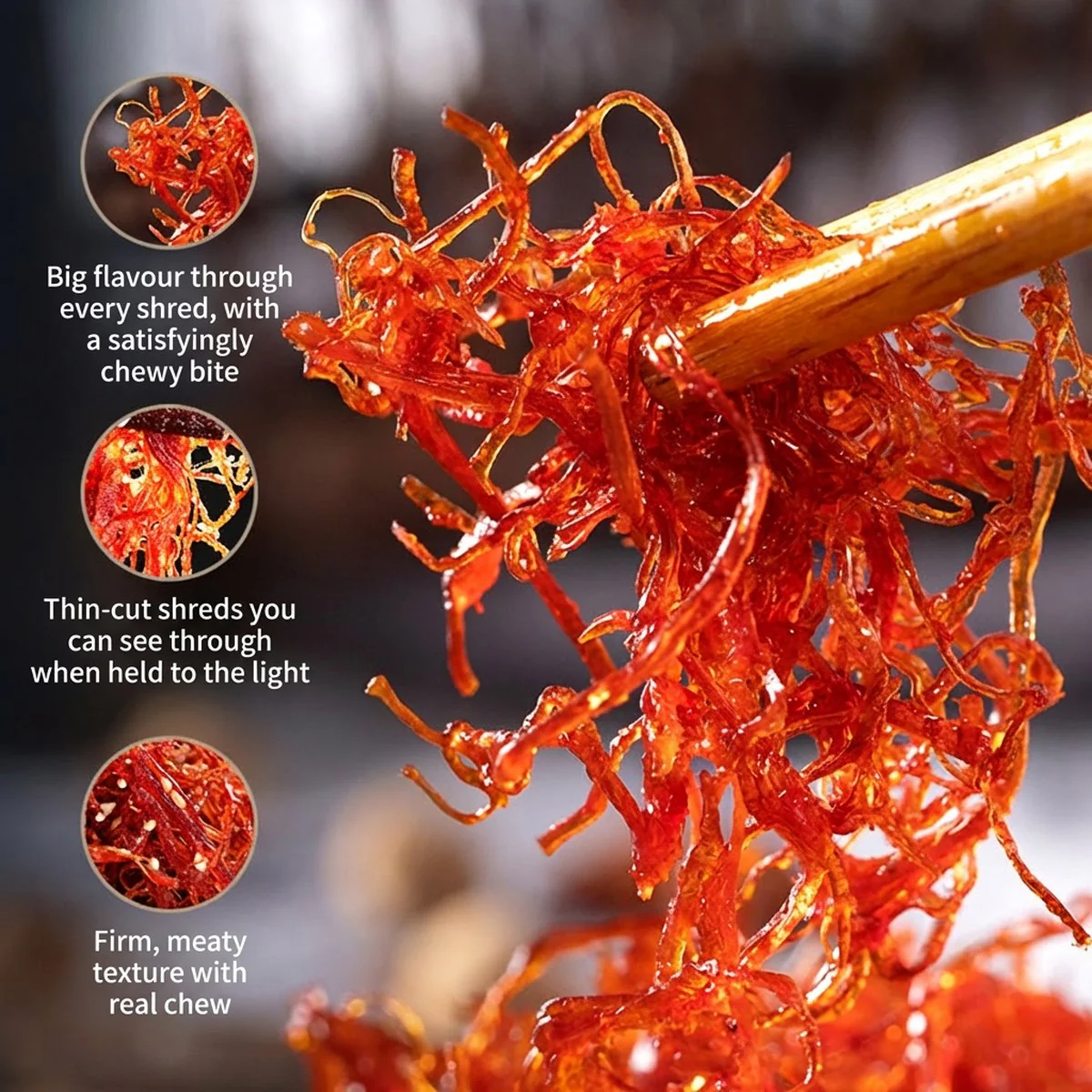 Zhangfei Five-Spice Shredded Beef 40g - Image 3