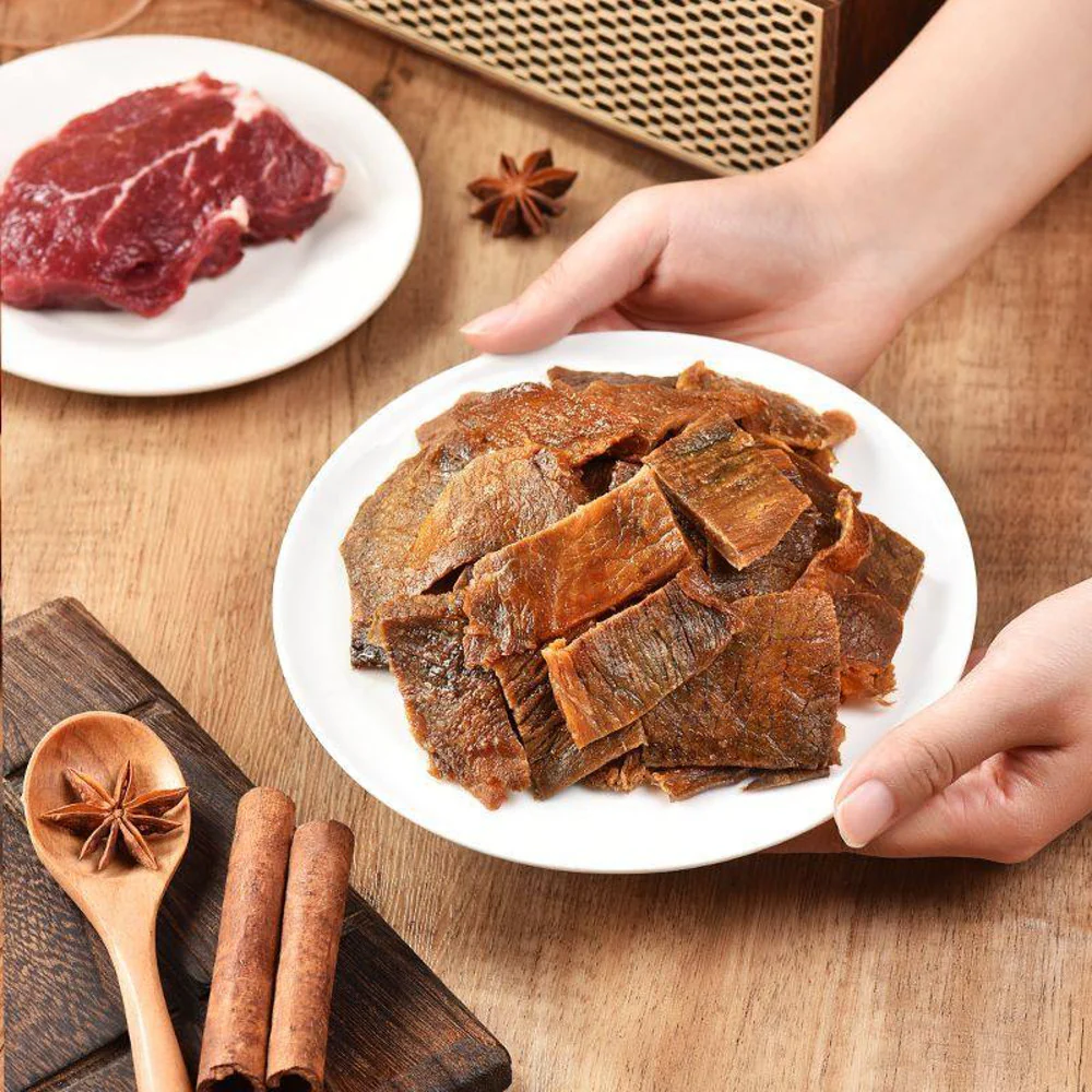 Zhangfei Original Cut Honey Beef Jerky 100g - Image 2