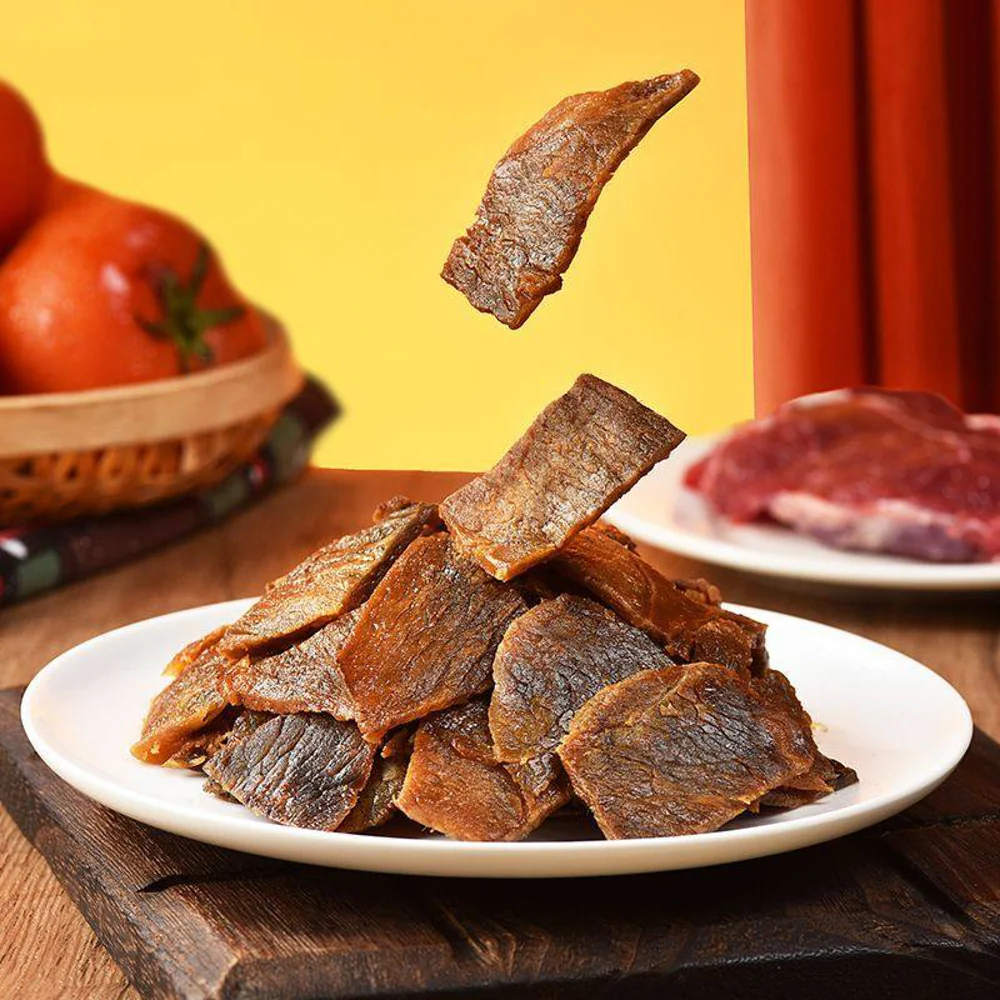 Zhangfei Original Cut Honey Beef Jerky 100g - Image 3