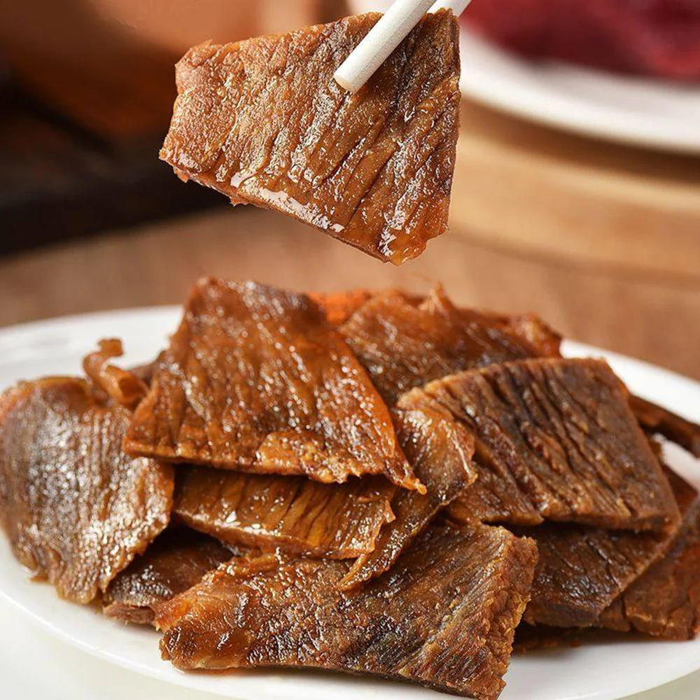 Zhangfei Original Cut Honey Beef Jerky 100g - Image 4
