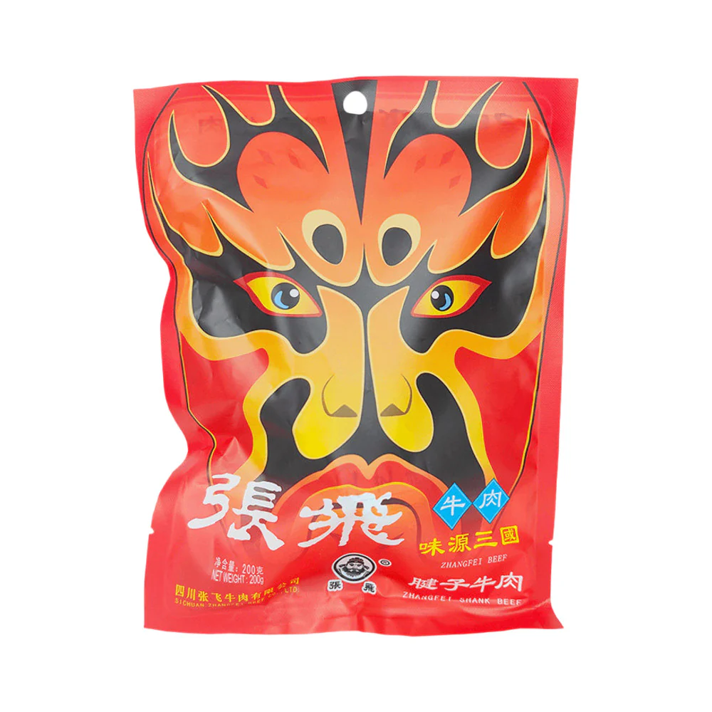 Zhangfei Spiced Beef Shank 200g - Sichuan Braised Beef Snack