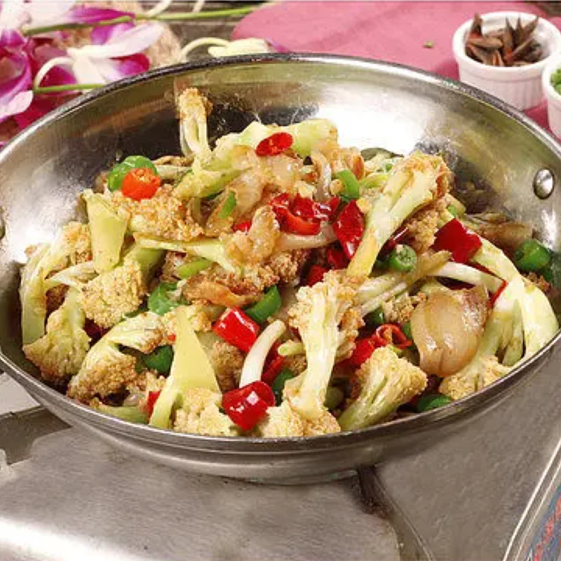 Zhen Kung Fu Frozen Dry Pot Cauliflower - 220g - Image 2