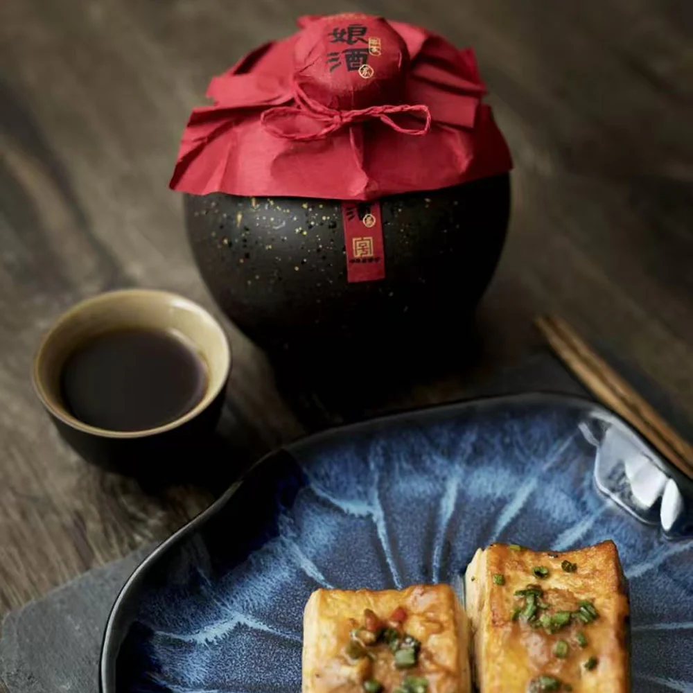 Zhenzhu Hong Hakka Rice Wine 14% 500ml - Image 5