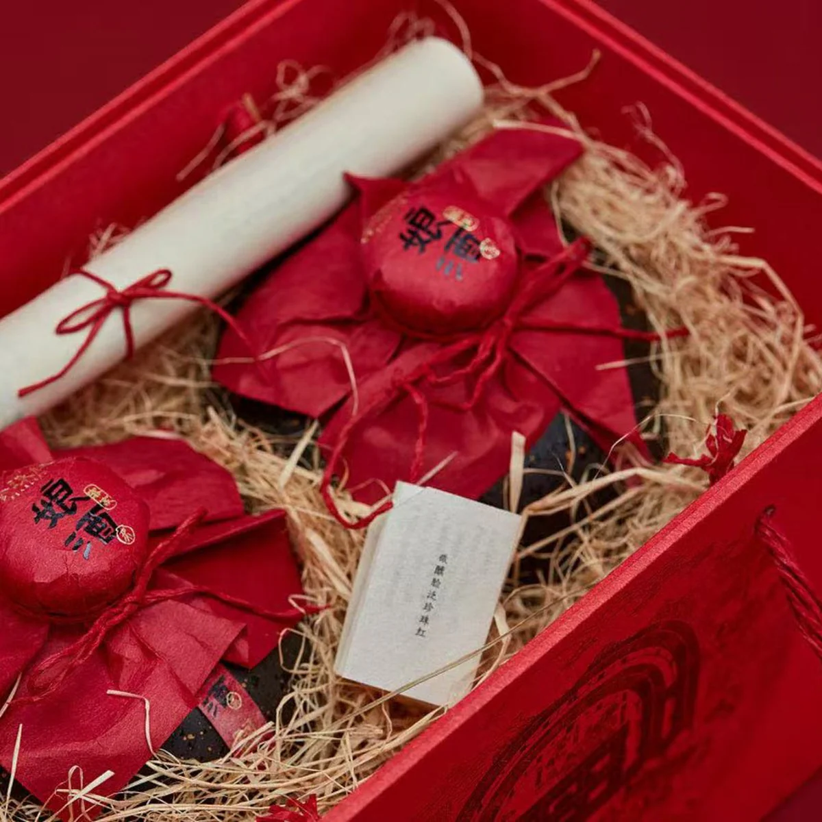 Zhenzhu Hong Hakka Rice Wine Gift Set 14% 500ml x 2 Bottles - Image 2