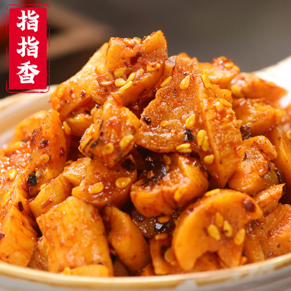 Zhi Zhi Xiang Spicy Dried Radish Pickles - 400g - Image 2