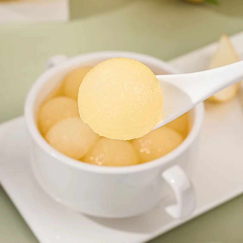 Zhima Guan Rock Sugar Pear Balls in Syrup 700g - Image 3