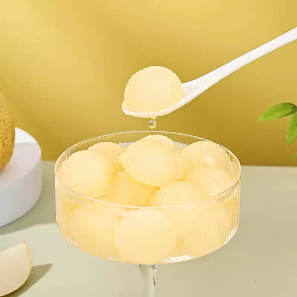 Zhima Guan Rock Sugar Pear Balls in Syrup 700g - Image 4