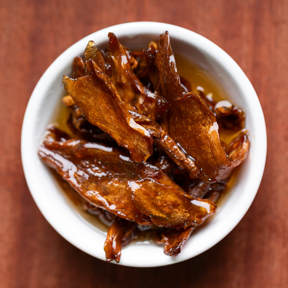 Zhishanye Porcini Mushrooms in Chili Oil 280g - Image 2