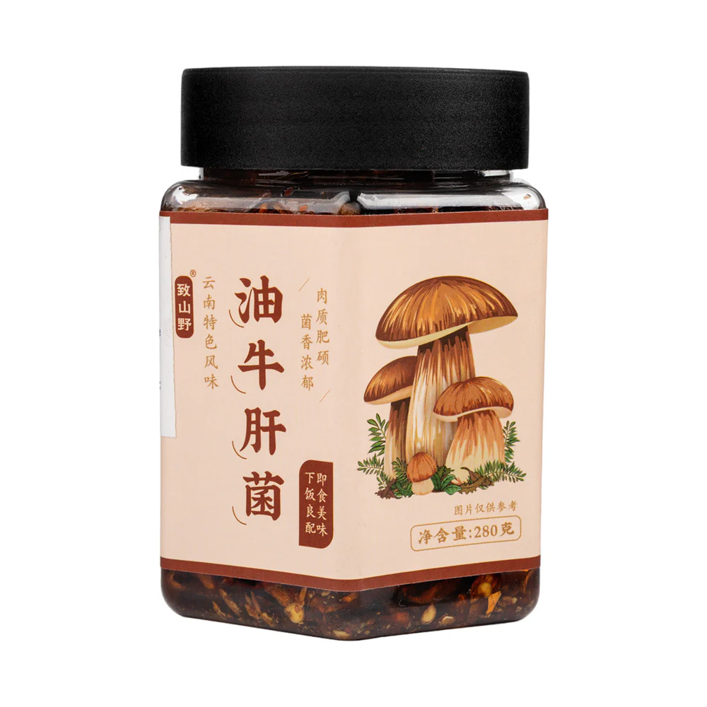 Zhishanye Porcini Mushrooms in Chili Oil 280g - Image 5