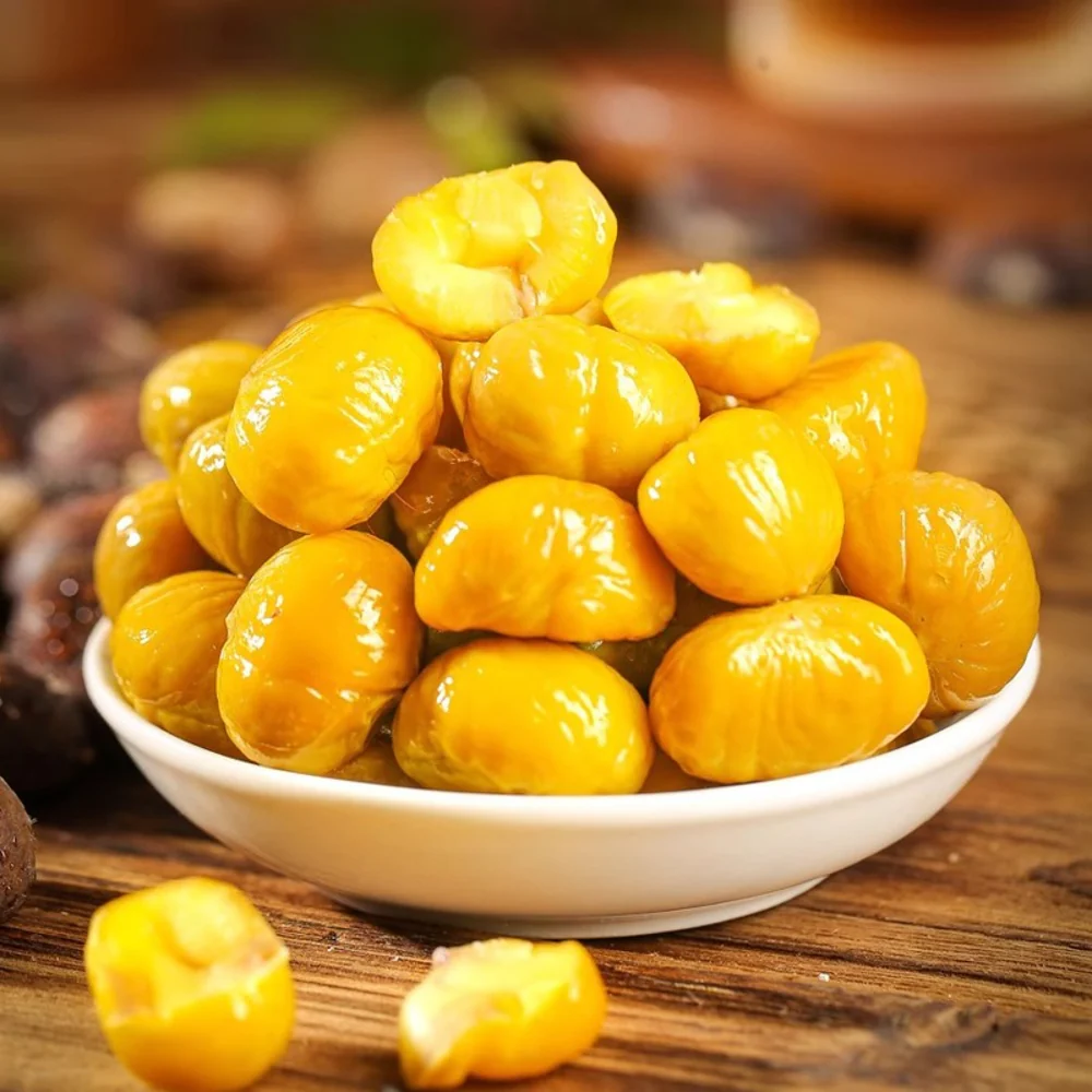 Zhongli Sea Salt Flavored Chestnuts 60g – Ready-to-Eat Snack - Image 2
