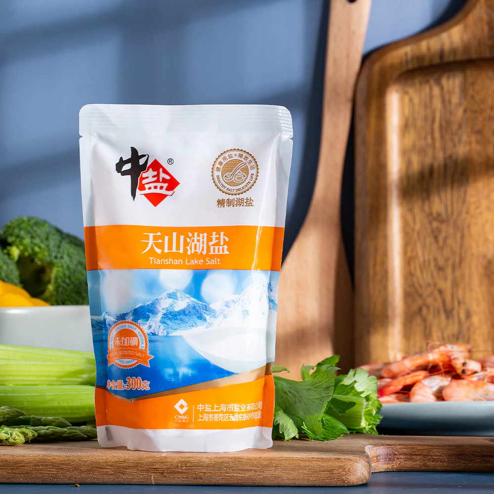 Zhongyan Non-Iodized Tianshan Lake Salt - 300g - Image 3