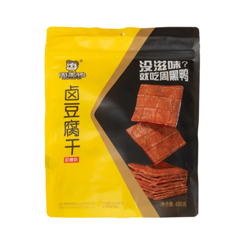 Zhou Hei Ya Braised Tofu – Sweet & Spicy 480g – Limited Import - Image 2