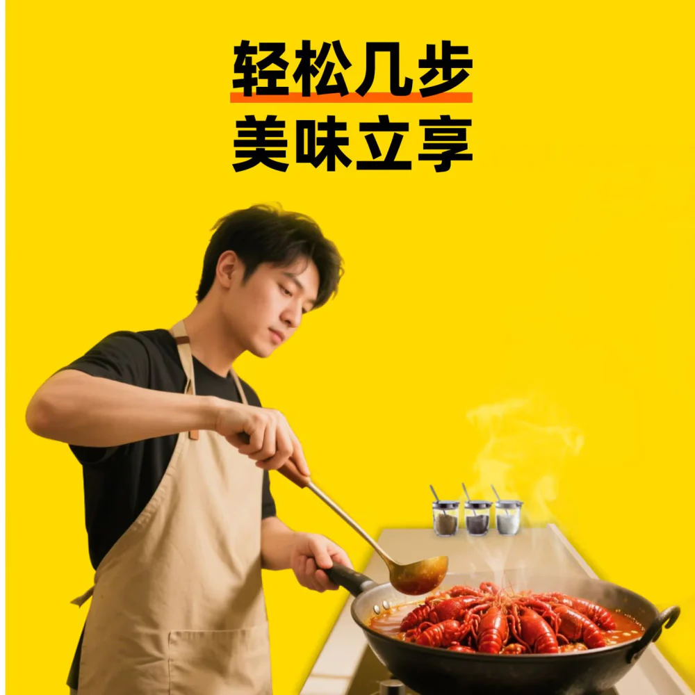Zhou Hei Ya Crayfish Seasoning 228g - Image 4