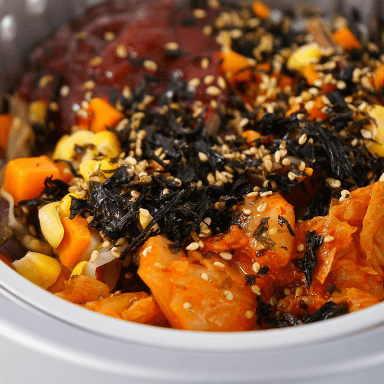 Zihaiguo Kimchi Style Bibimbap Self-Heating Rice - 403g - Image 3